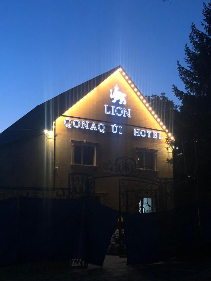 Hotel Lion Almaty Bagian luar foto